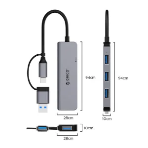 هاب 4 پورت USB3.0 اوریکو مدل YSA5-U3