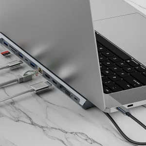 هاب 12 پورت USB-C گرین لاین مدل GN12N1CHUB