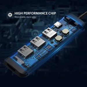 هاب 6 پورت USB-C یوگرین مدل  CM136-80132