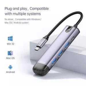 هاب 5 پورت USB-C مک دودو مدل HU-7750