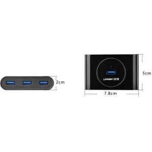 هاب 4 پورت USB3.0 یوگرین مدل UG-20290