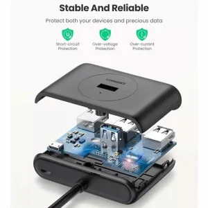 هاب 4 پورت USB3.0 یوگرین مدل UG-20290