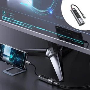 هاب 5 پورت usb-c یسیدو مدل HB24