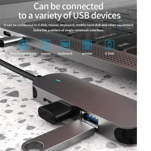 هاب 4 پورت USB-C کوتتسی مدل 160080HUB