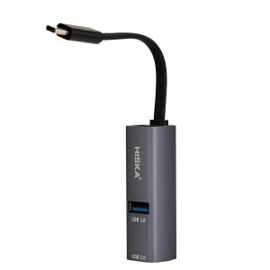 هاب پنج پورت USB-C هیسکا مدل HR-52