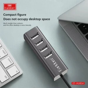 هاب 4 پورت USB ارلدام مدل HUB14
