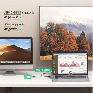 هاب 5 پورت usb-C یوگرین مدل C251-60559