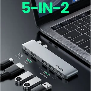 هاب 5 پورت usb-C یوگرین مدل C251-60559