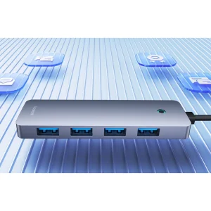 هاب 4 پورت USB بیسوس مدل UltraJoy Series 4-Port BS-OH080