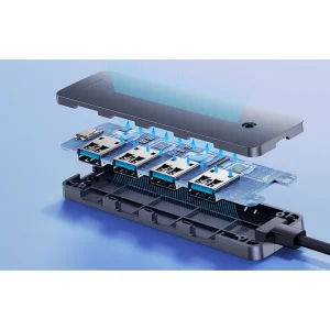 هاب 4 پورت USB بیسوس مدل UltraJoy Series 4-Port BS-OH080
