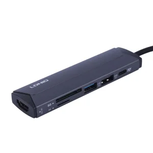 هاب 6 پورت USB-C الدینیو مدل DS-56H