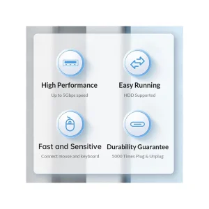هاب 4 پورت USB-A اوریکو مدل PW4U-U3