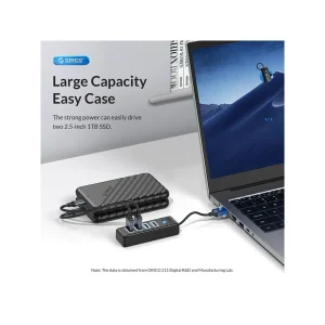 هاب 4 پورت USB-A اوریکو مدل PW4U-U3