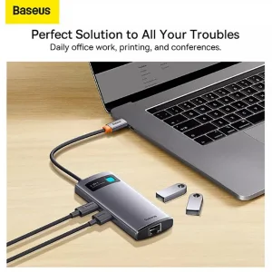 هاب 4 پورت USB-C باسئوس مدل Starjoy BS-OH067