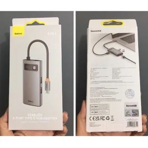 هاب 4 پورت USB-C باسئوس مدل Starjoy BS-OH067