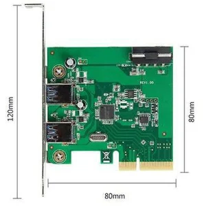 هاب USB3.1 PCI-E یونیتک مدل Y-7305
