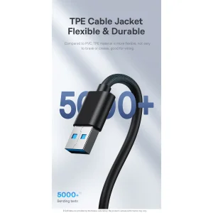 هاب 4 پورت USB 3.0 باسئوس مدل BS-OH080 50cm