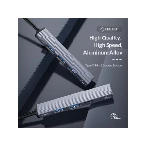 هاب 4 پورت usb-C اوریکو مدل AH-13