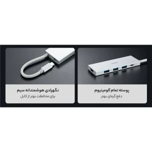 هاب 5 پورت USB-C شیائومی مدل XDMS05YM