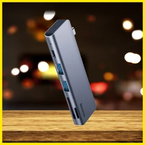 هاب 5 پورت USB-C باسئوس مدل CAHUB-K0G