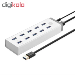 هاب ده پورت USB 3.0 یوگرین مدل 20297