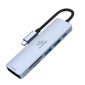 هاب 6 پورت USB-C گلتیج مدل HU01 55W