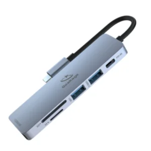 هاب 6 پورت USB-C گلتیج مدل HU01 55W