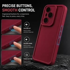 کاور گاردتک اساک مدل Silicone Puffer مناسب برای گوشی موبایل آنر Honor 400 Pro