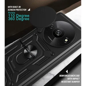 کاور گاردتک اساک مدل Dcamp2 Strap همراه با بند مناسب برای گوشی موبایل شیائومی Redmi A3 2024