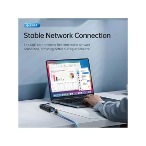 هاب 4 پورت USB-C اوریکو مدل PW3UR-C3