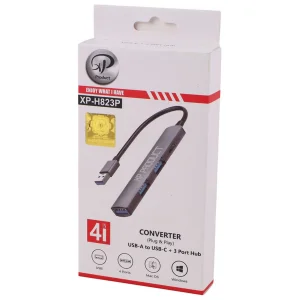 هاب 4 پورت USB 2.0 ایکس پی پروداکت مدل XP-H823P