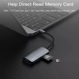 هاب 7 پورت USB-C یسیدو مدل HB16