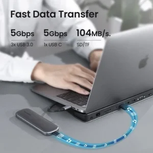 هاب داک استیشن ۱۱ پورت یوگرین مدل CM235-60571
