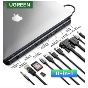هاب داک استیشن ۱۱ پورت یوگرین مدل CM235-60571