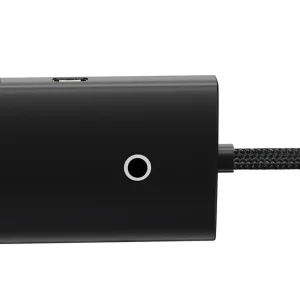 هاب 4 پورت USB -C باسئوس مدل Lite Series - WKQX03030 25cm