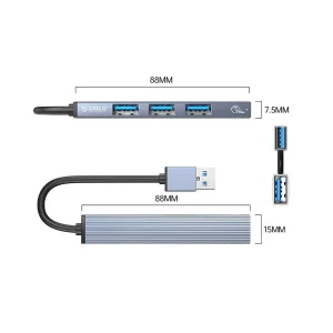 هاب چهار پورت USB اوریکو مدل AH-A13