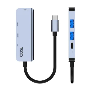هاب USB تسکو چهار پورت تایپ سی مدل THU 1152
