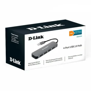 هاب 4 پورت USB 2.0 دی-لینک مدل DUB-H4