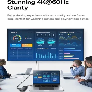 هاب 11 پورت USB-C بیسوس مدل Metal Gleam Series II