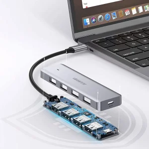 هاب 4 پورت USB-C یوگرین مدل UG-70336
