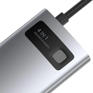 هاب 4 پورت USB-C باسئوس CAHUB-CY0G