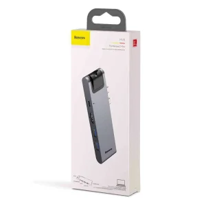 هاب 7 پورت USB-C باسئوس مدل CAHUB-L0G