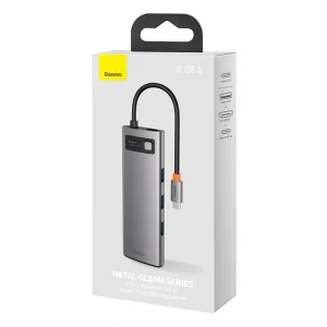 هاب 8 پورت USB-C باسئوس مدل CAHUB-CV0G