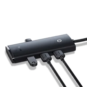 هاب 4 پورت usb3 باسئوس مدل Hub Lite Series -WKQX030101