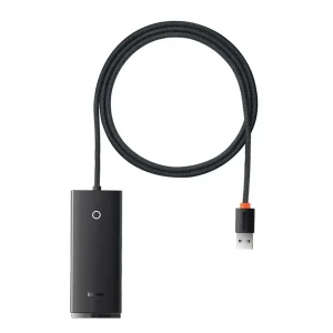 هاب 4 پورت usb3 باسئوس مدل Hub Lite Series -WKQX030101