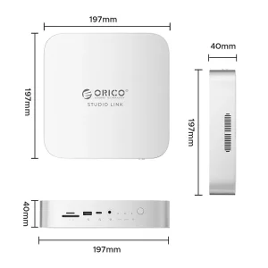 مبدل و داک 10 پورت اوریکو مدل ORICO MC25M