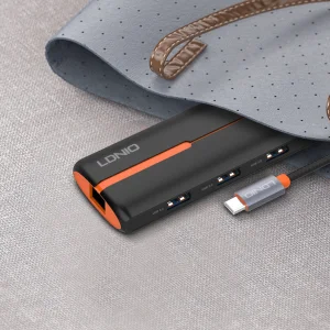 هاب 6 پورت USB-C الدینیو مدل DS-26U