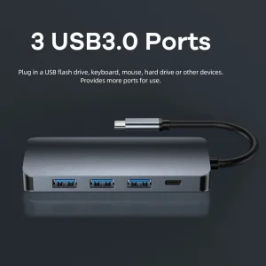 هاب 5 پورت USB-C ریمکس مدل RU-U5
