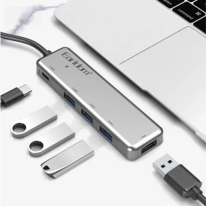 هاب 5 پورت USB3.0 ارلدام مدل HUB12