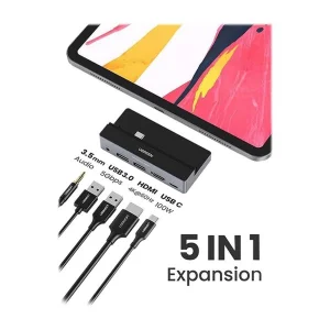 هاب 5 پورت USB-C با USB 3.0 و HDMI یوگرین مدل CM317-70688